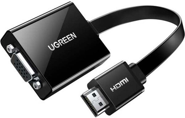 UGREEN HDMI to VGA with Audio Converter for online shopping in Qatar – perfect for high-quality video and audio conversion with fast delivery in Doha UGREEN HDMI to VGA with Audio Converter for online shopping in Qatar – perfect for high-quality video and audio conversion with fast delivery in Doha